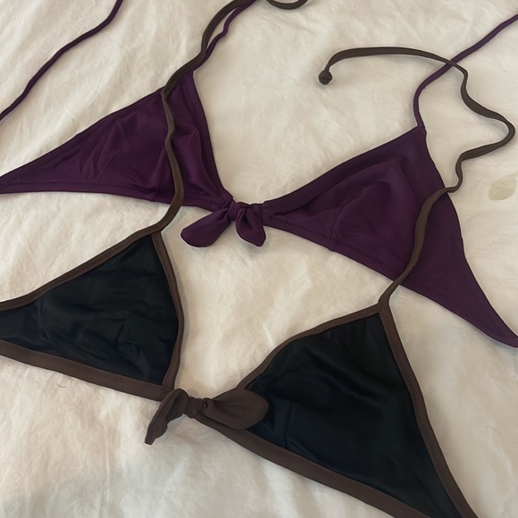 Victoria Secret triangle Tops bundle - Picture 3 of 6